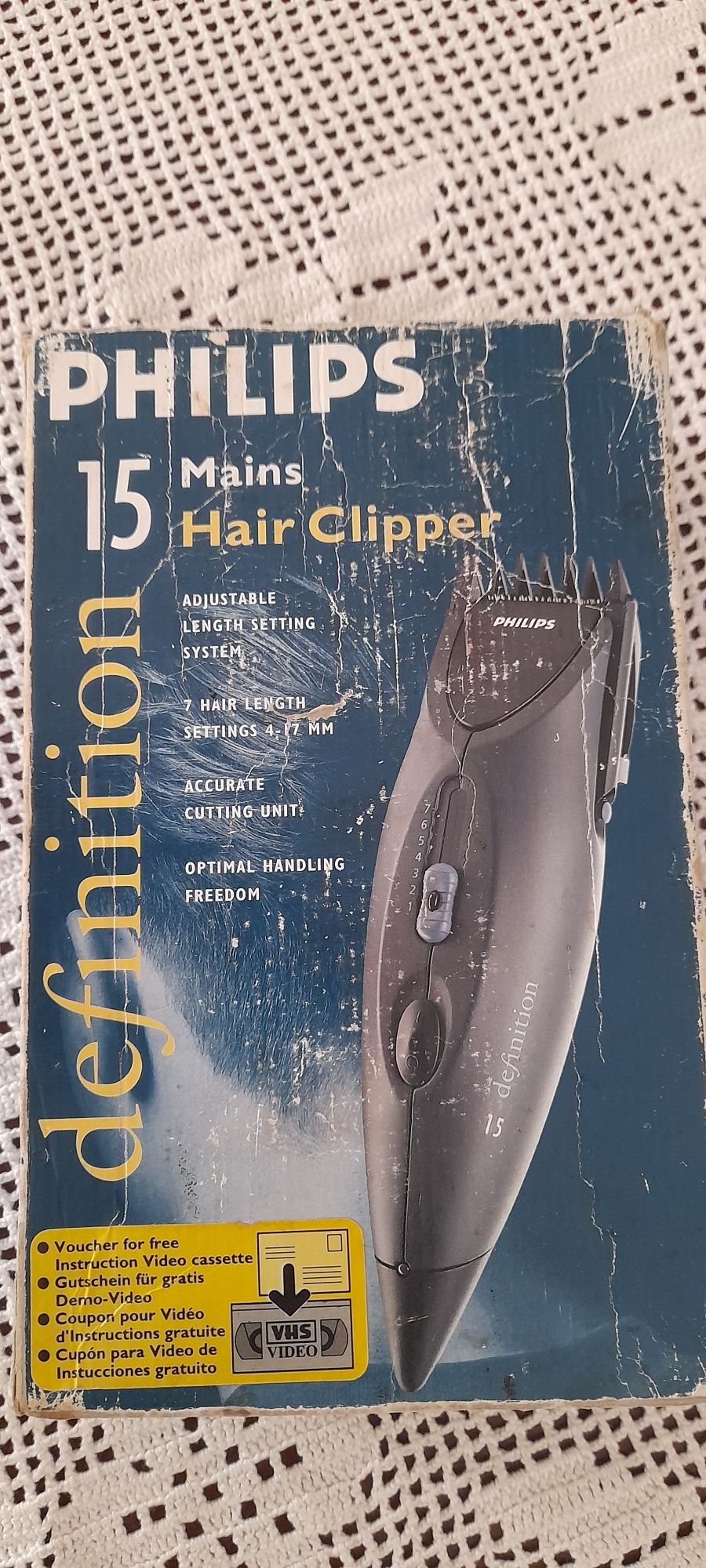 Máquina cortar cabelo e barba Philips