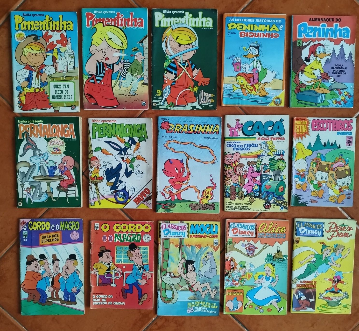 Livros BD (anos 70/80)