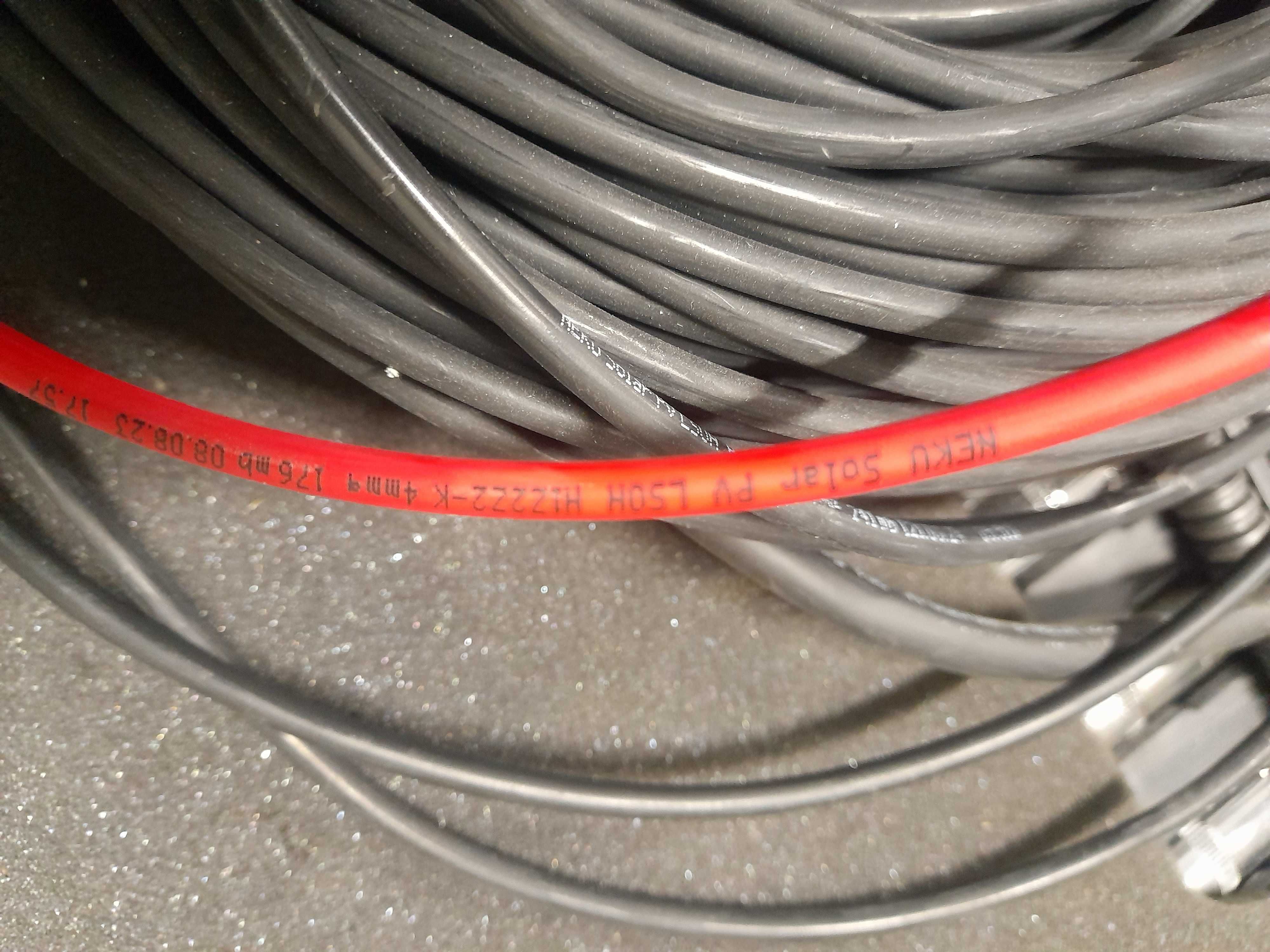 Kabel solarny Neku 4mm2 czarny czerwony