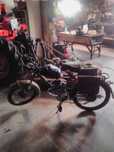 Motocicleta antiga fabricada na Rússia