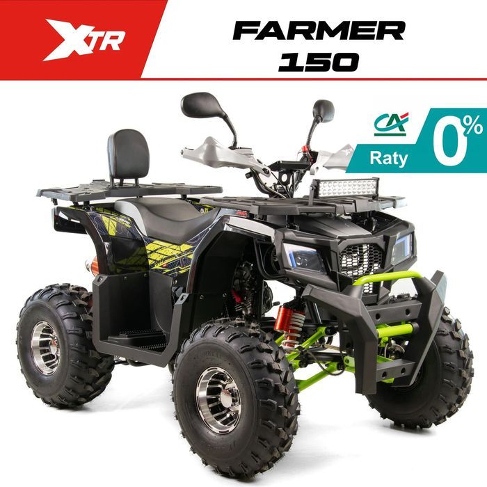 XTR Inny Quad 150 XTR FARMER 250 licznik hak wyciągarka pług transport RATY