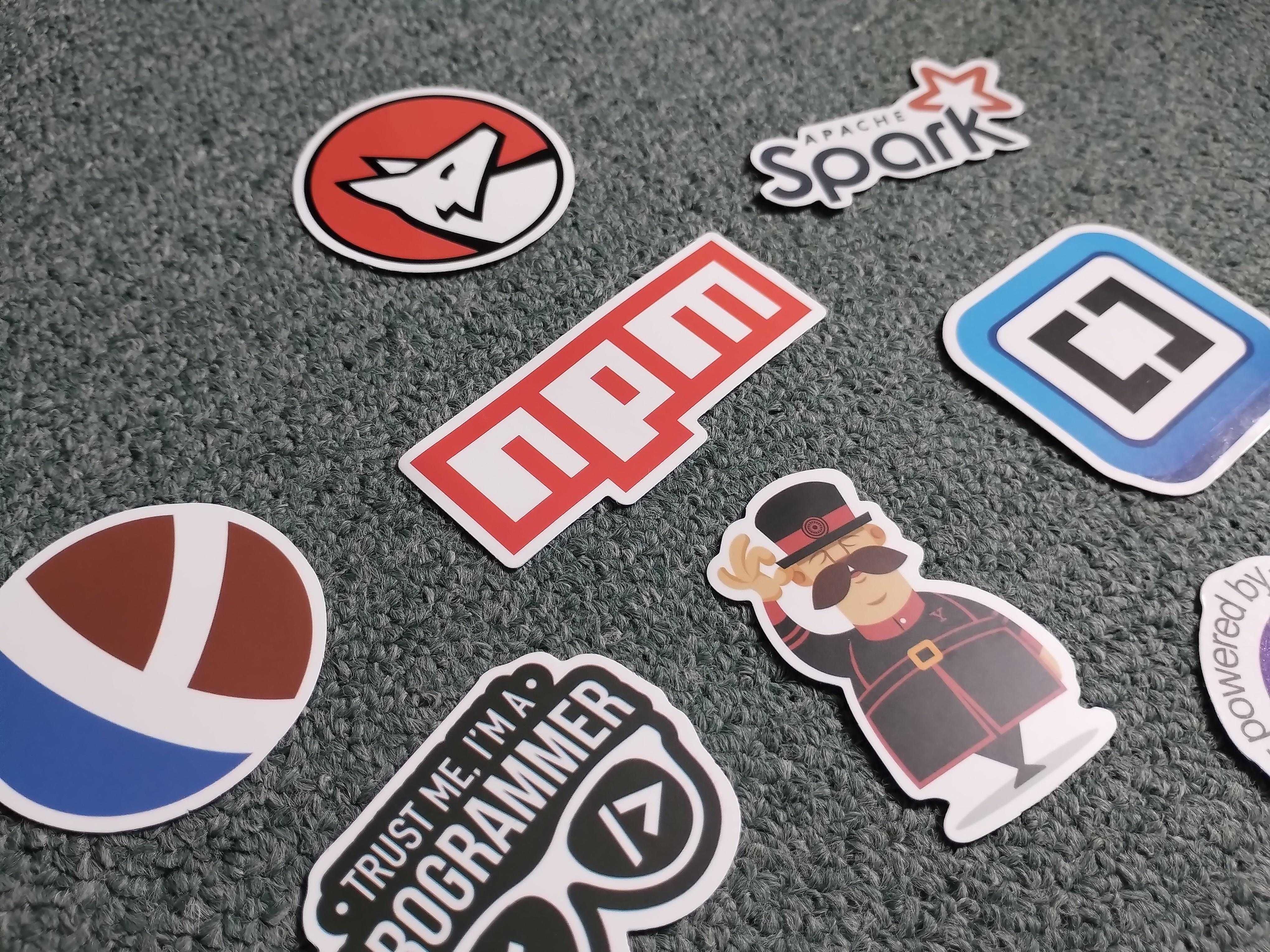 Naklejki laptop | informatyka | komputery | programowanie | wlepy NOWE