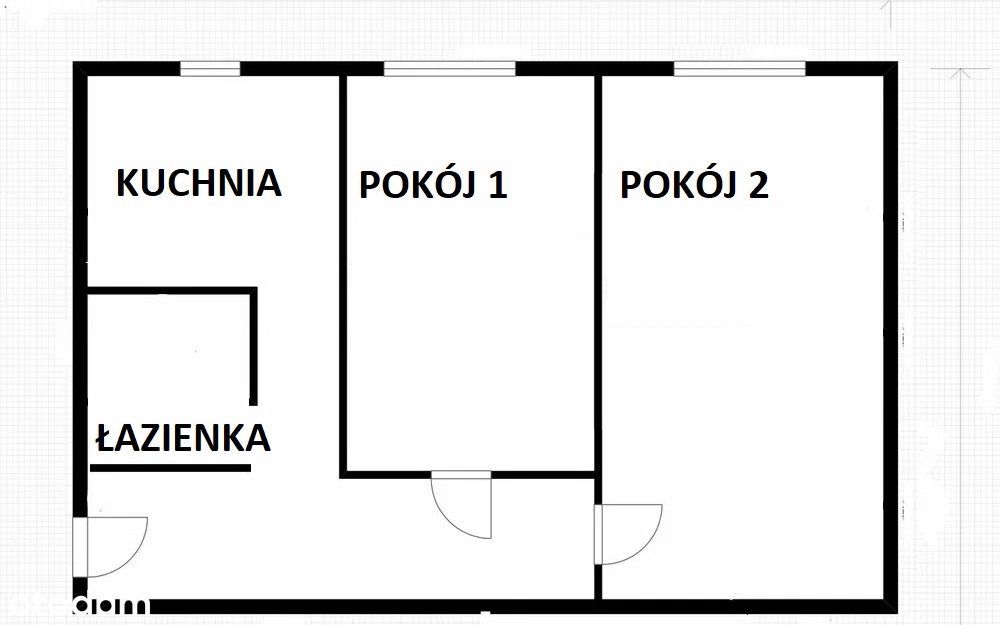 2 pokoje po generalnym remoncie, gotowe do zamieszkania, bez piecyka