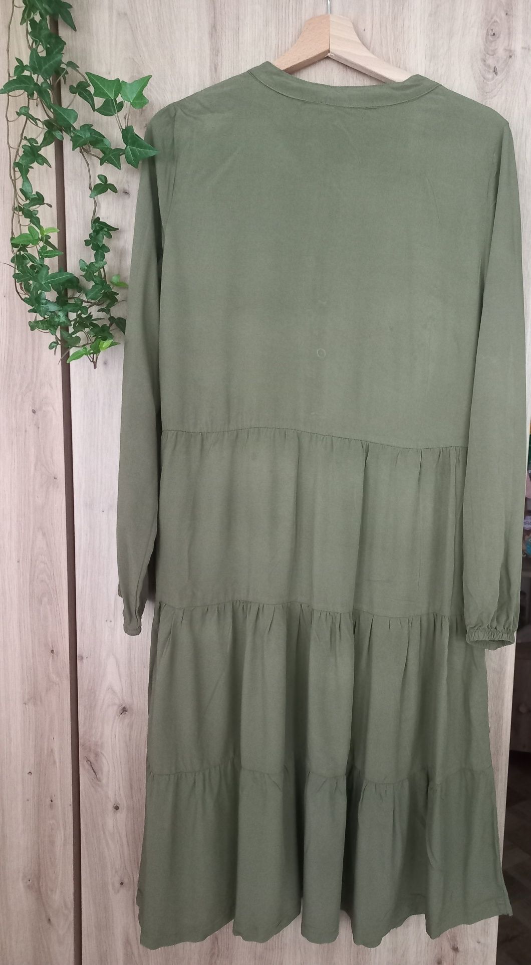 Sukienka letnia khaki