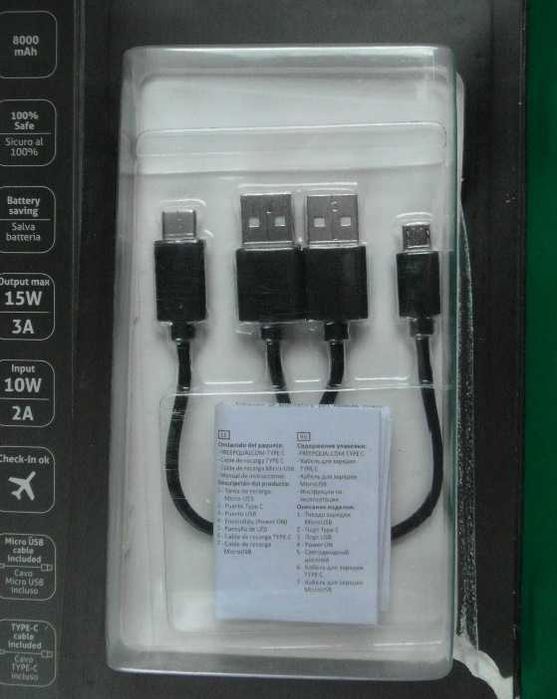 Powerbank Manta CellularLine Freepower Pro 8000mAh USB C QC3.0