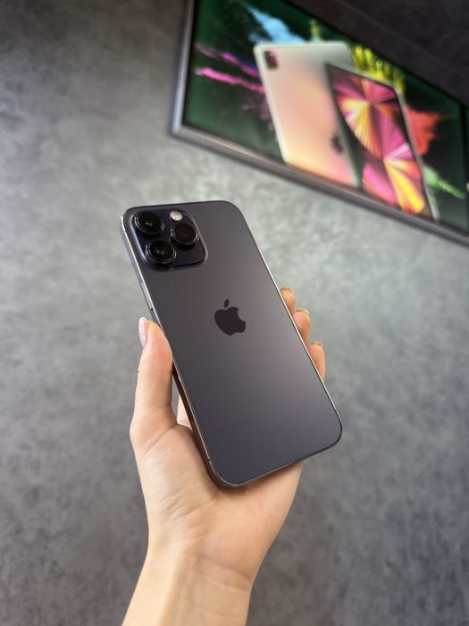 Б/у IPHONE 14Pro Max 256 Deep Purple Neverlock Костюшка,5 igrand