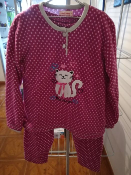 Pijama polar novo