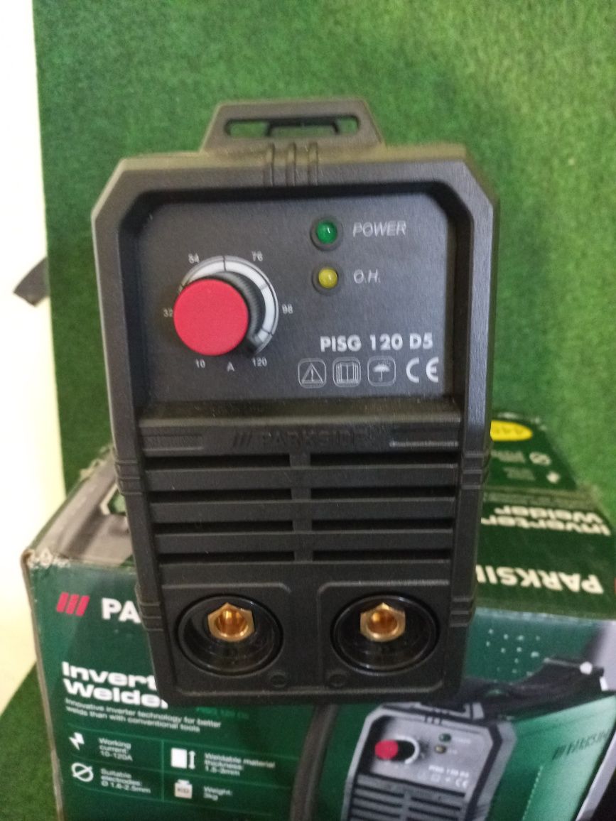 Инверторный сварочный аппарат PARKSIDE PISG 120 D5, 10-120 A