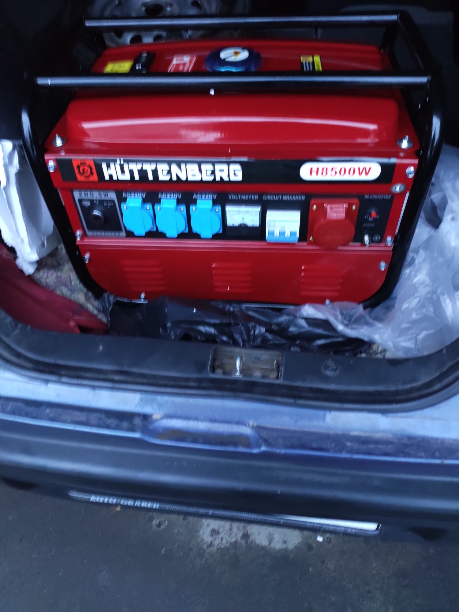 Генератор бензиновый Huttenberg H8500W