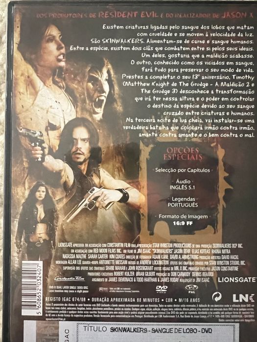 Skin Walkers - Sangue de Lobo