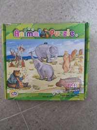 Puzzle Animais - 48 peças