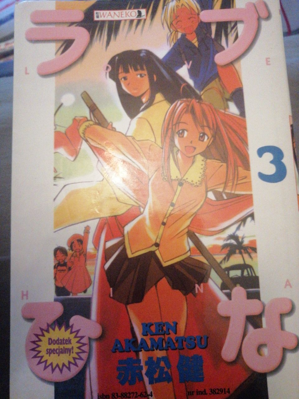 Manga Love Hina tom 3 - Waneko