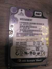 Жорсткий диск HDD WD 250 Gb 2.5, 2 шт.