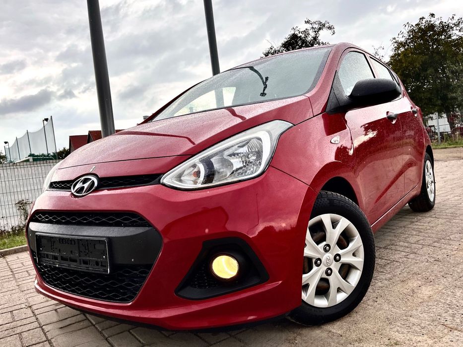 Hyundai i10 1.0-ORYGINAŁ-BlueDRIVE-5Drzwi-Clima-isofix-Aux/USB-KsSerwisASO-IDEALNY
