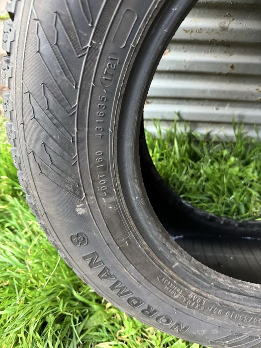 195/65/15 шини резина nokian nordman 8 2021 рік стан нових!!!