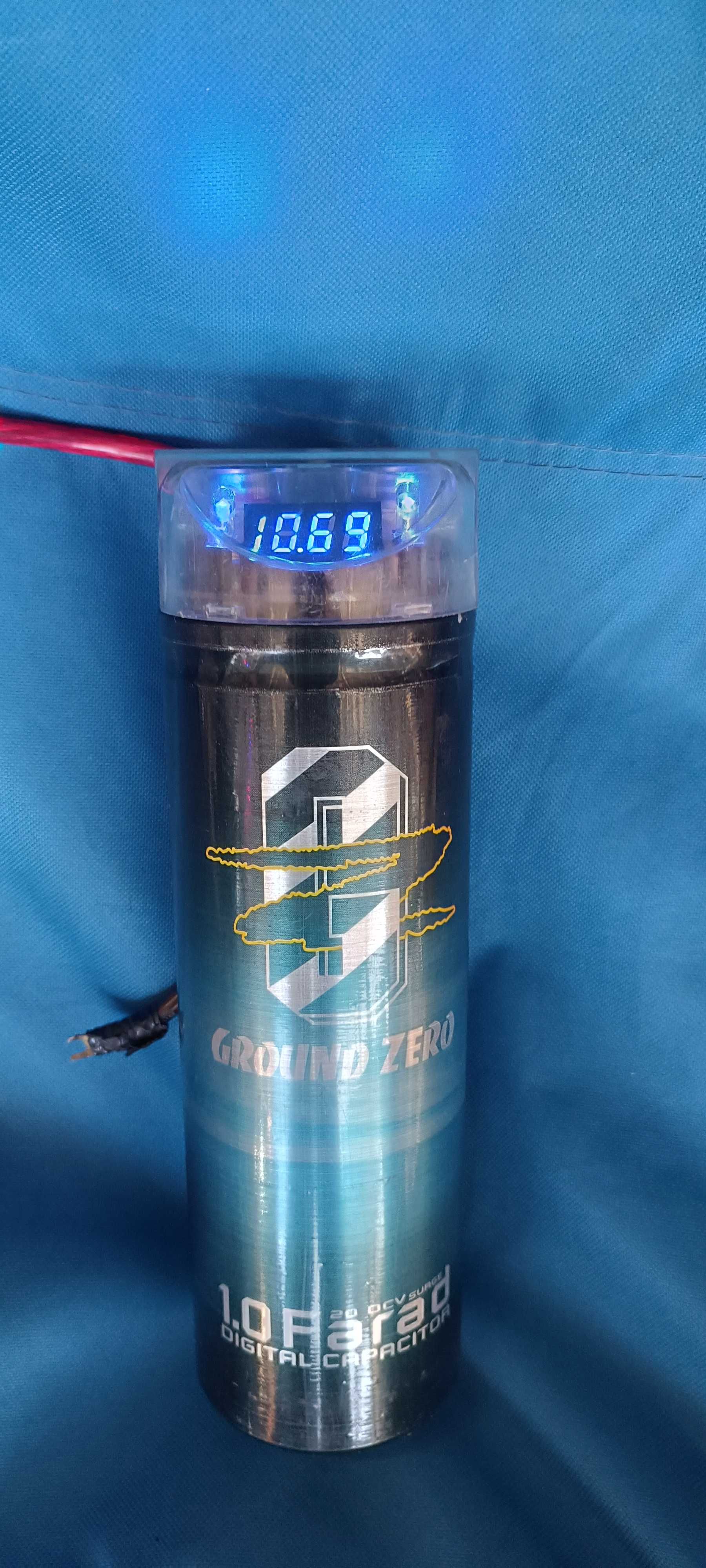 Конденсатор Graund Zero 1.0f для звуковой системы в авто