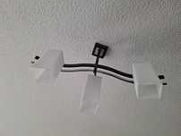 Lampa sufitowa na 3 klosze