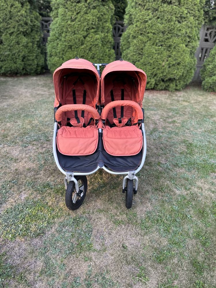 Wózek bumbleride indie twin blizniaczy, rok po roku