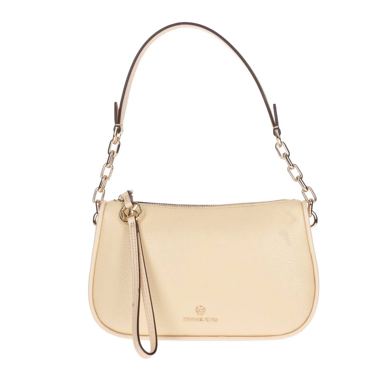 Оригинал 100% / Кожаная сумка багет Michael Kors