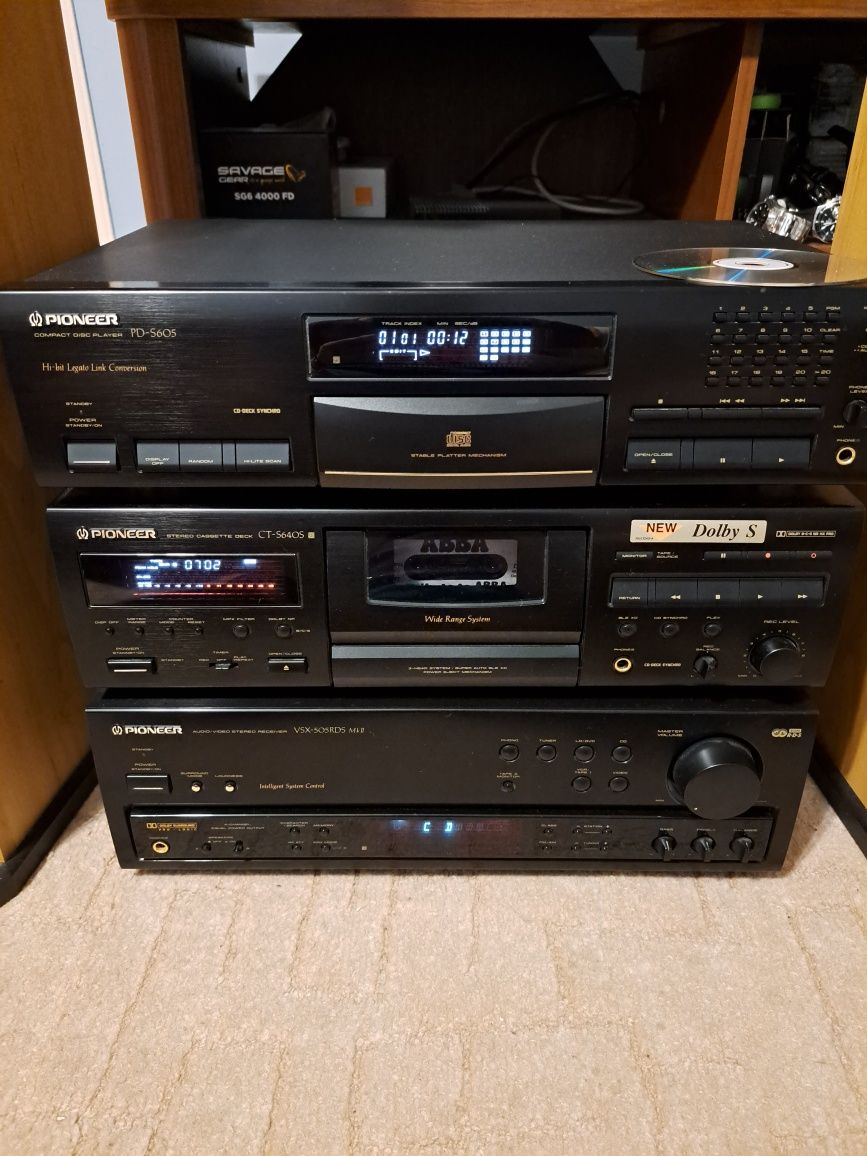 Pioneer zestaw audio trzy segmenty