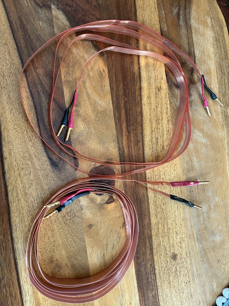 Kable głośnikowe Nordost flatline 2x2,5m