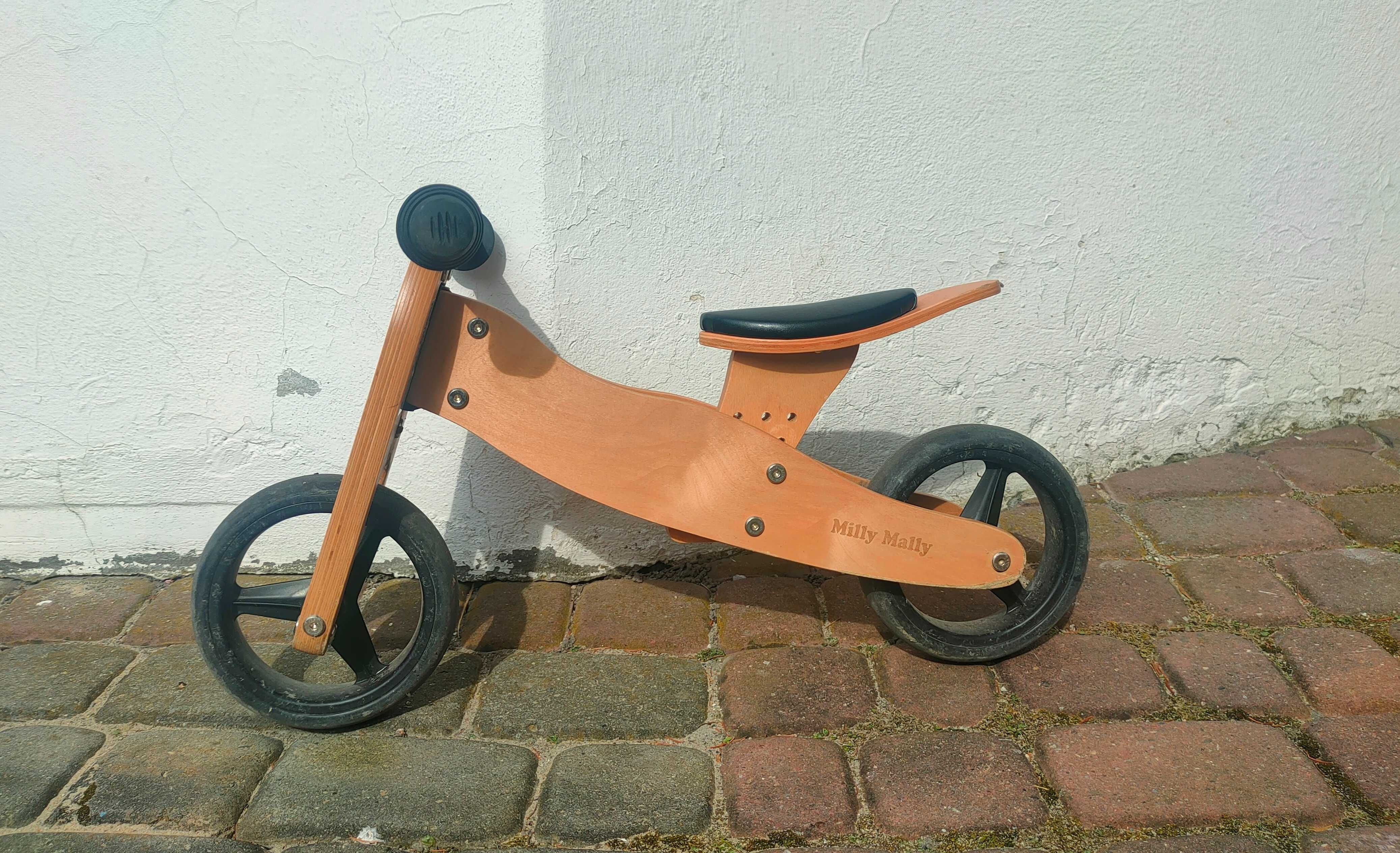 2 rowerki biegowe trójkołowy 4TRIKE KINDERKRAFT +  Milly Mally