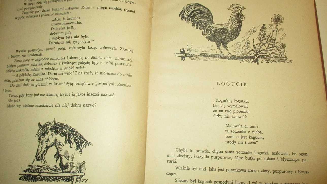 Bajdurki - J.Porazińska/1954/ bajki/wiersze/literatura dziecięca