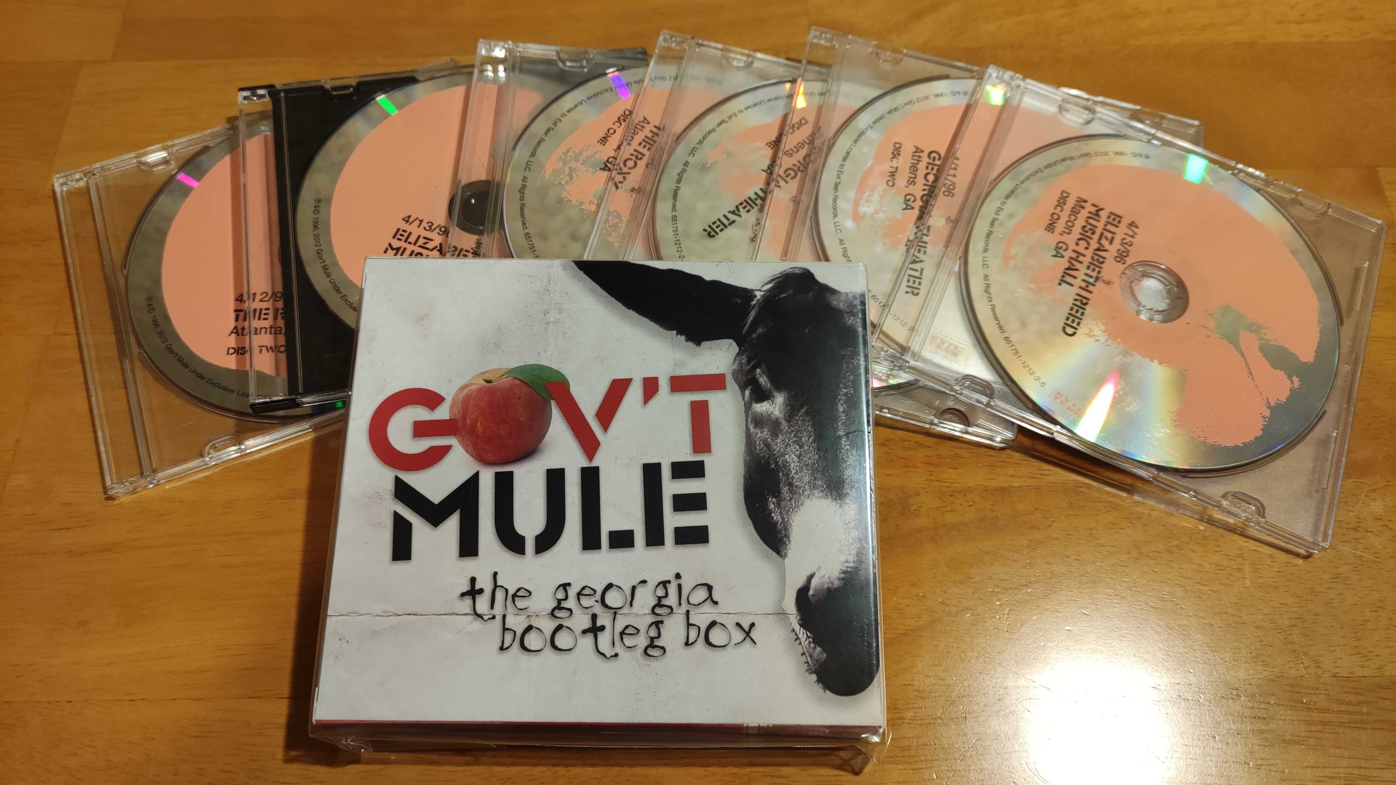 Gov't Mule "The Georgia Bootleg Box" - wydanie amerykańskie