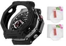ZESTAW|2X Szkło Hartowane 9H +Etui Silikonowe do Huami Amazfit T-Rex 3