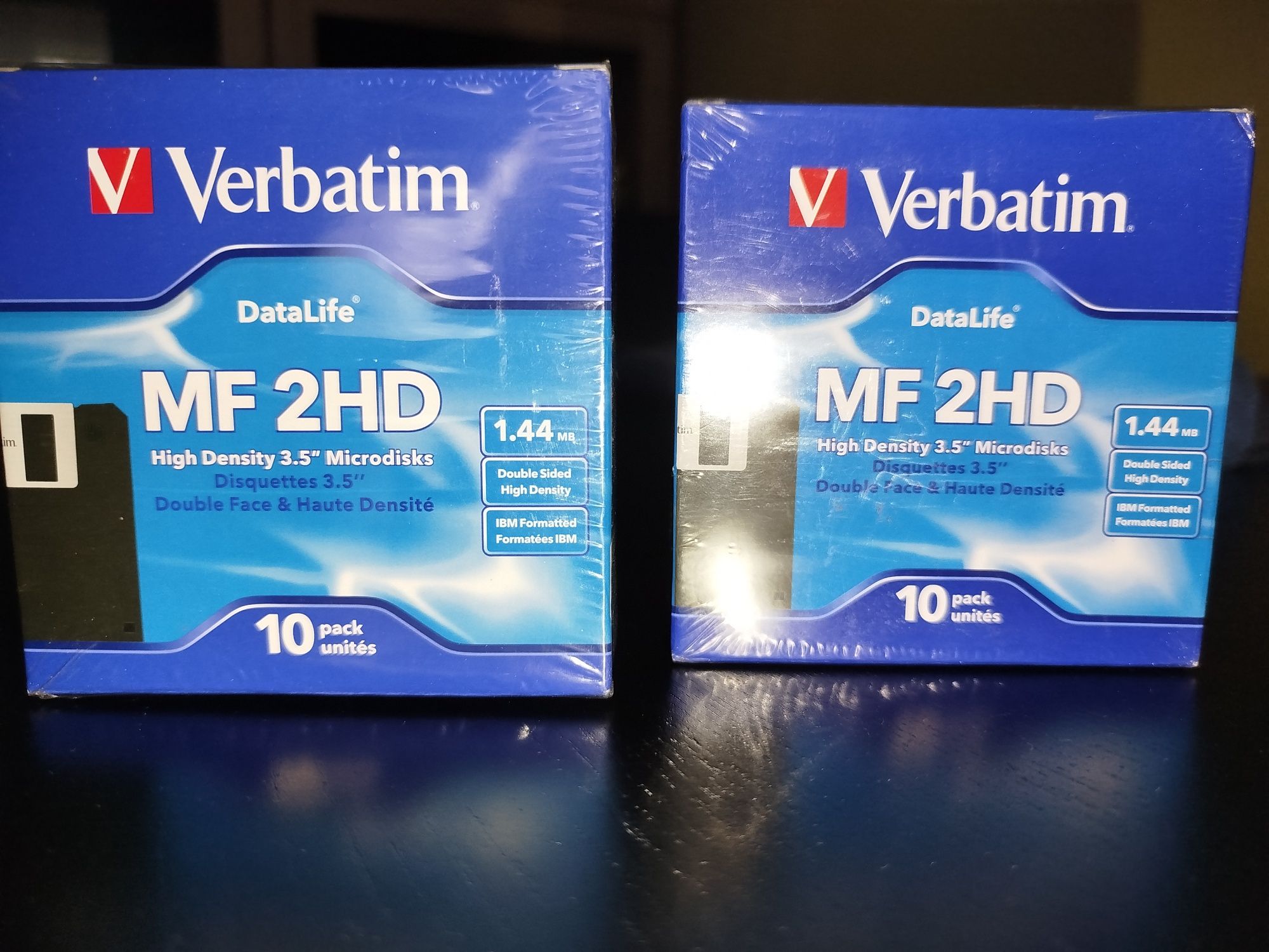 Verbatim MF2HD Hight Density 3.5 Microdisks. 1,44 MB, pack 10 umidades