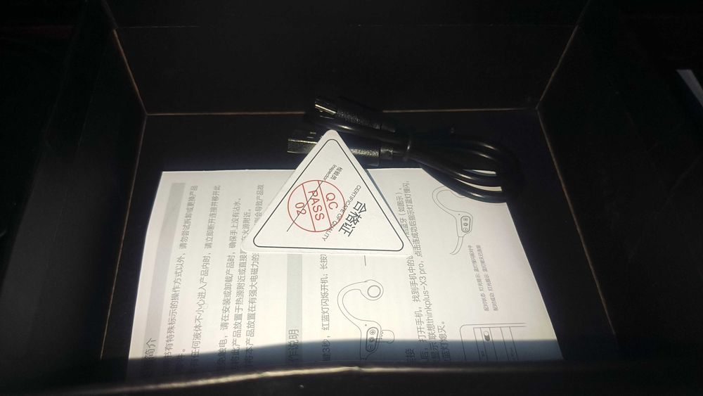 Headphones Bluetooth 5.3 Lenovo Thinkplus X3 Pro condução óssea