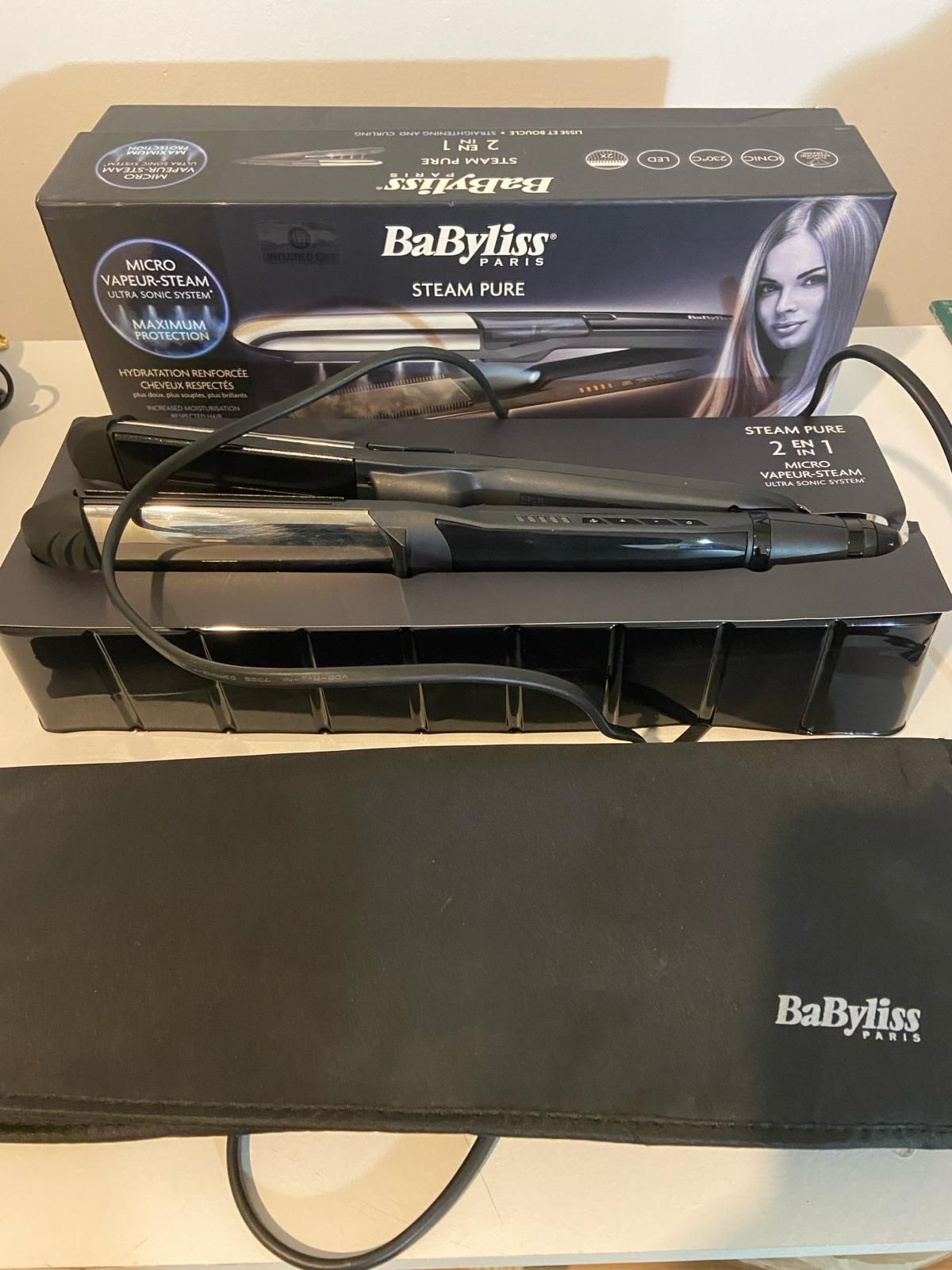 Babyliss styles steam