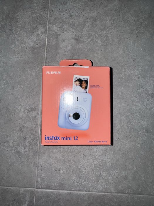 Блакитна Instax mini 12 камера моментального друку