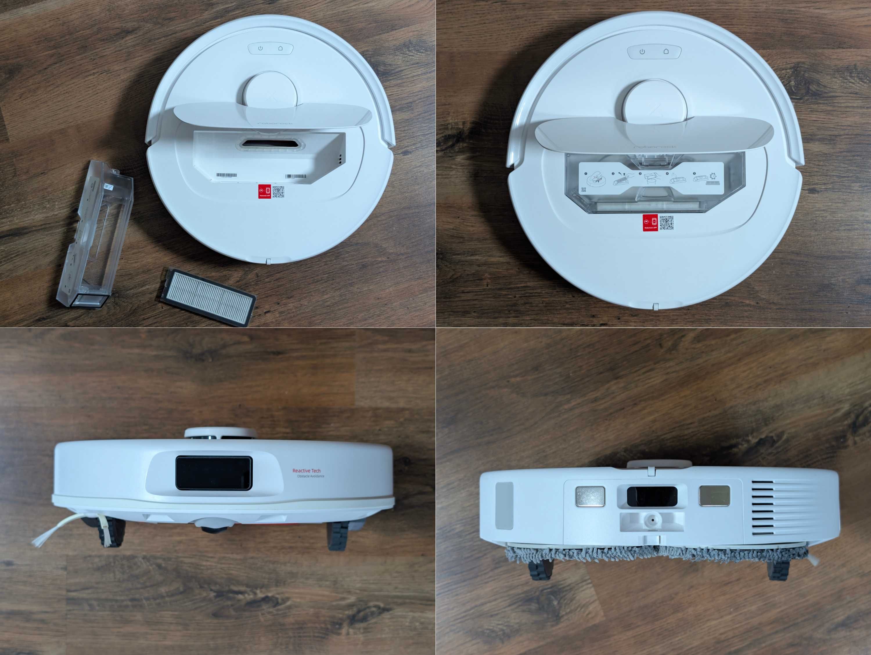 ROBOROCK Qrevo S j. nowy części 2lata mop odkurzacz Robot sprzątający