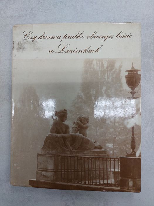 Czy drzewa prędko obiecują liście w Łazienkach. Adam Kaczkowski