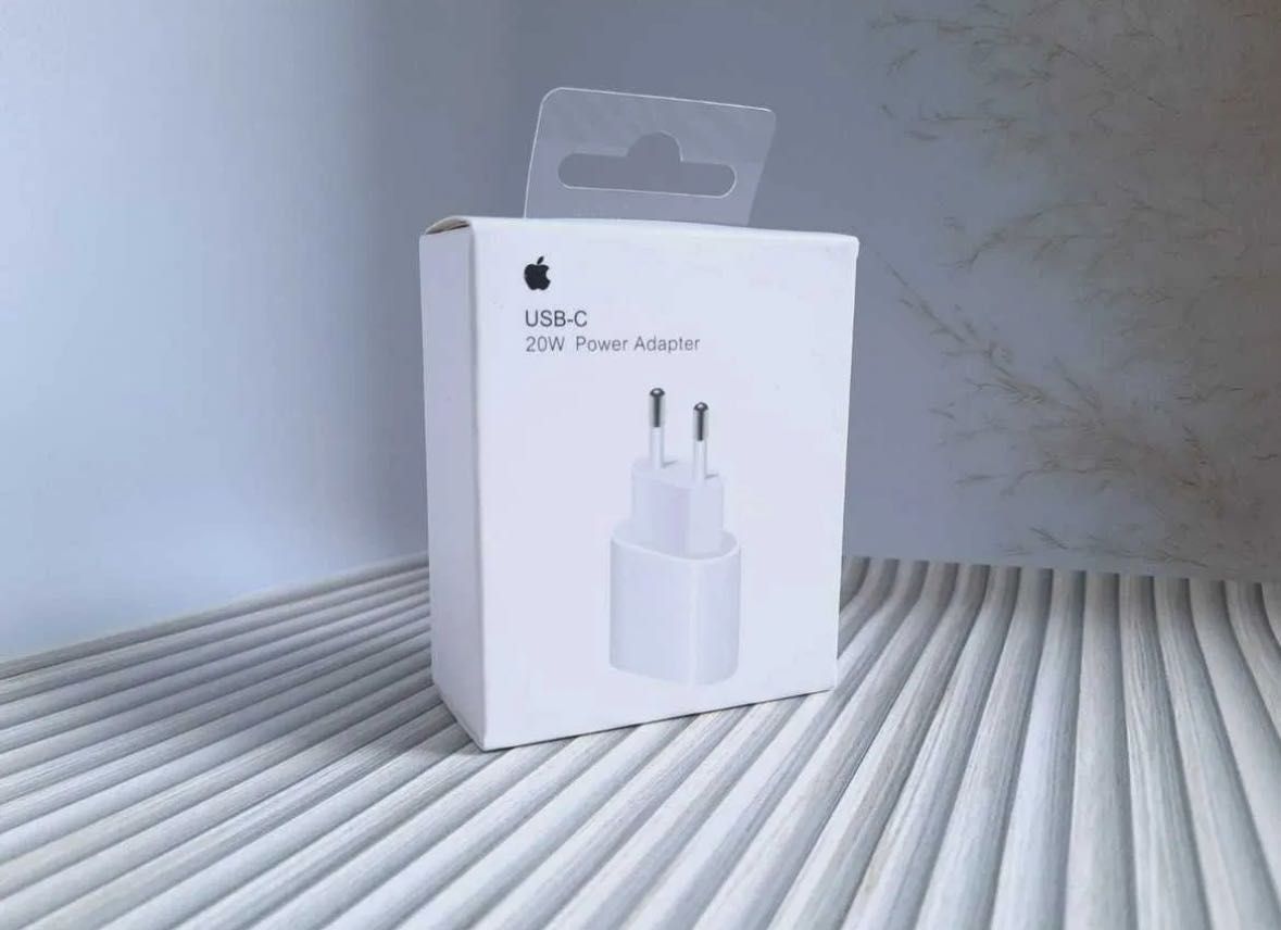  Швидкісна зарядка для iPhone, оригінл oem 20W + зарядний кабель 1m
