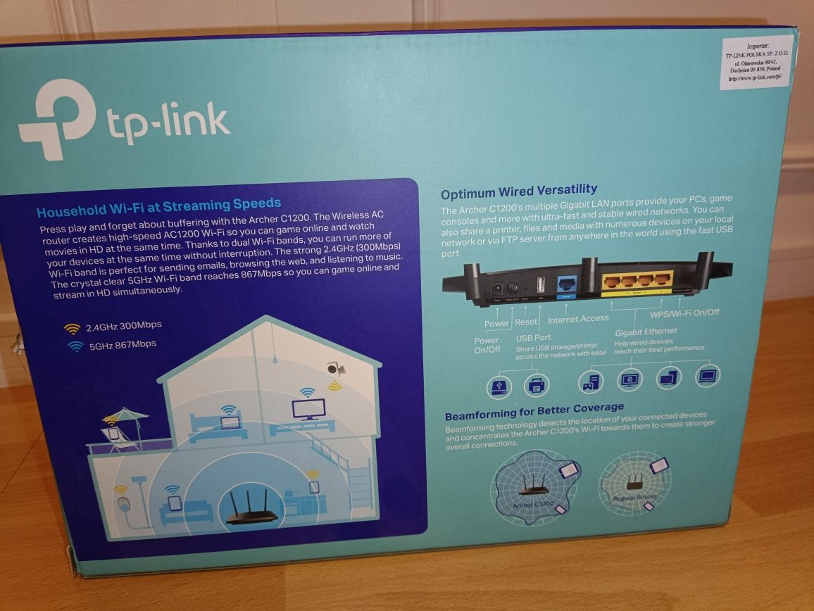 Router TP-Link AC1200