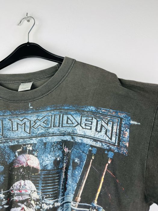 Szara koszulka Iron Maiden The X Factor Tour T-shirt rozmiar XXL fit L