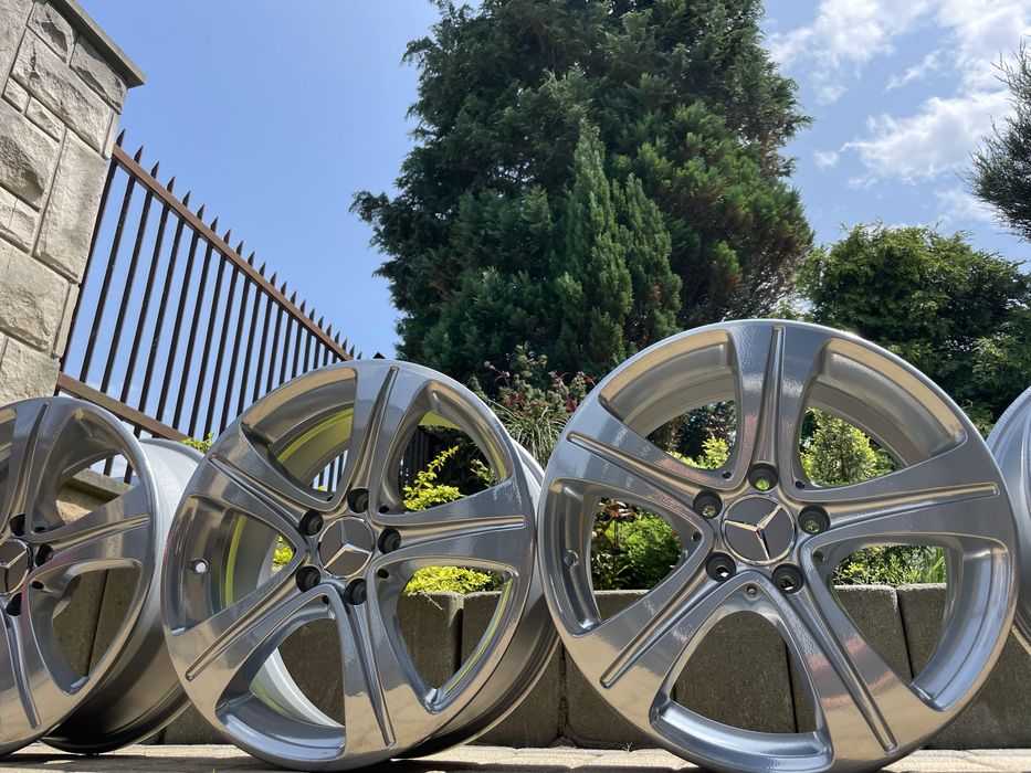 chrom amg mercedes 17 5x112 glk a w176 w169 b w246 c w204 e w212