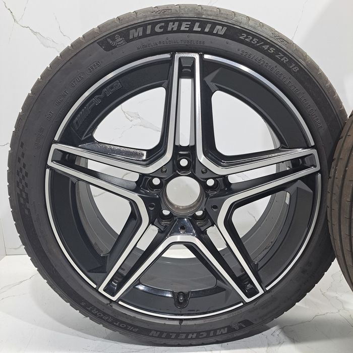 Jantes 18" originais Mercedes AMG classe A W177 CLA GLA B 5x112