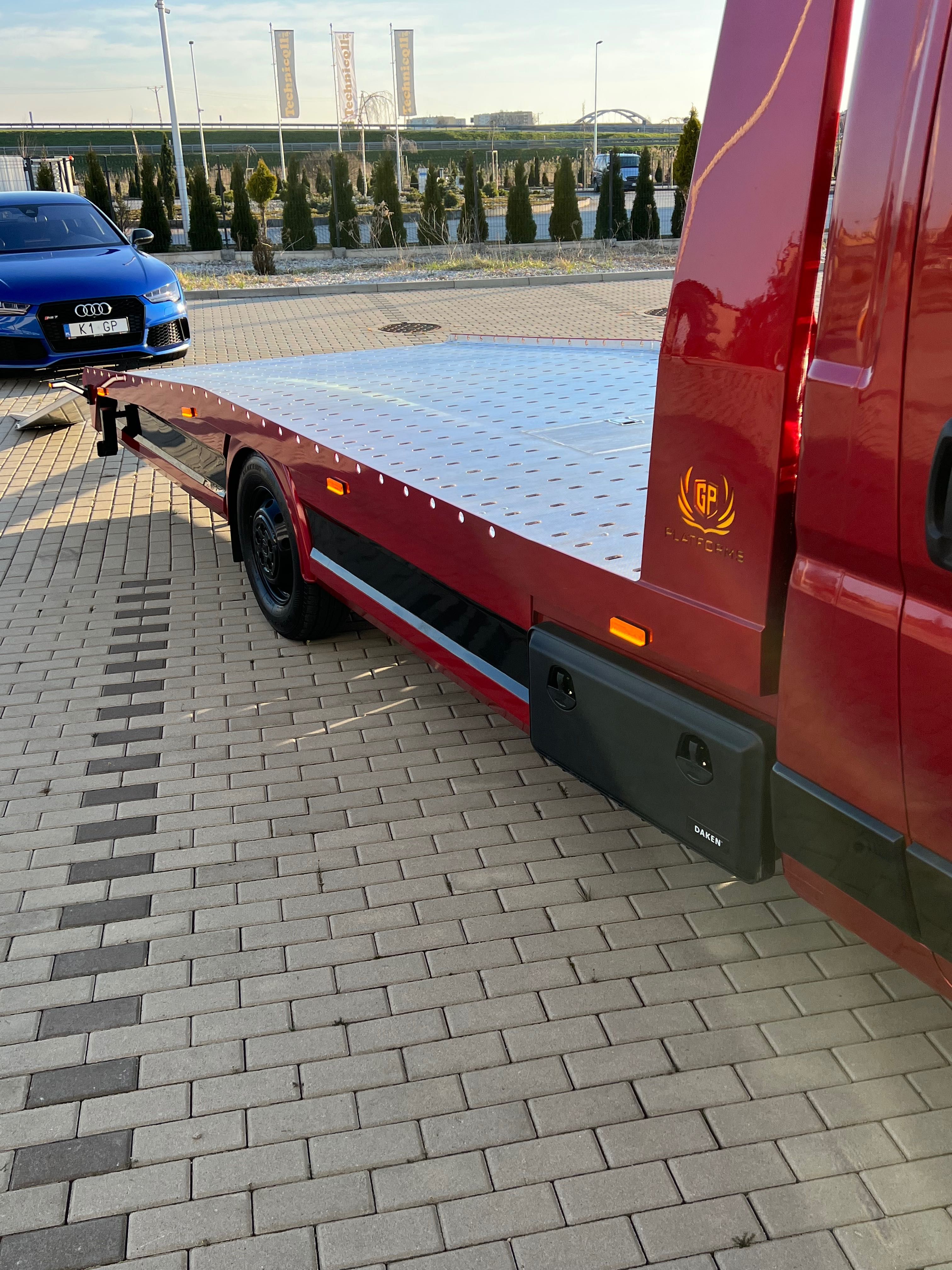 Najazd laweta zabudowa PRODUCENT autolaweta aluminiowa