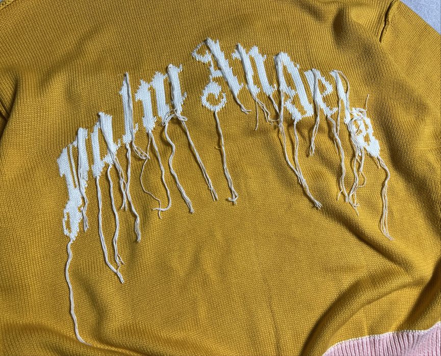 Светр Palm Angels PA Bear Sweater Orange Pink