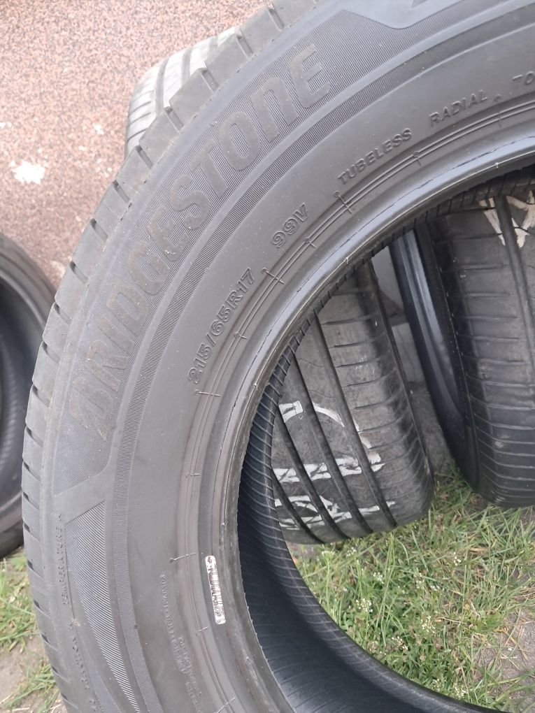 215/65 R17 99V - Bridgestone Turanza 6 - 16/2024 - 6,8/5,8mm - cena =4