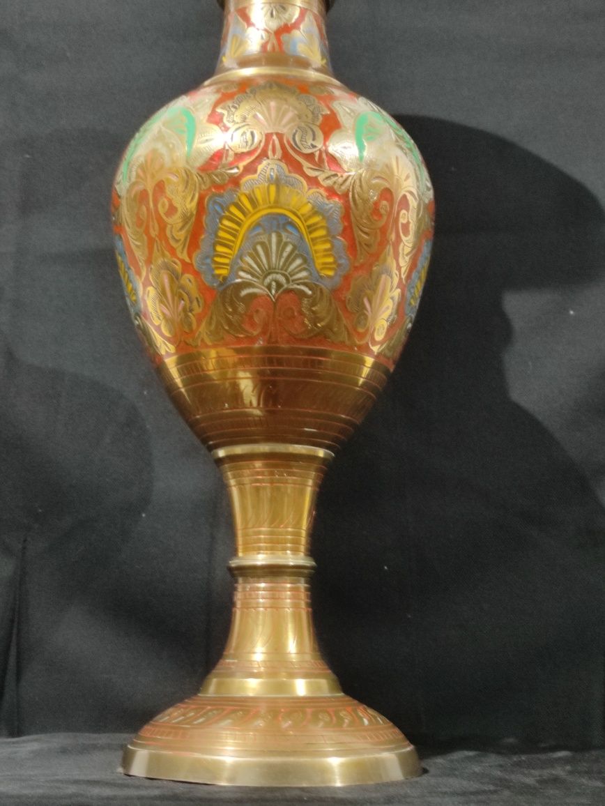 Jarrões/Vasos de Bronze Indianos