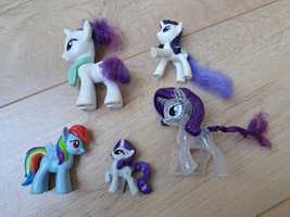 Zestaw 5 kucyków Little Pony- małe kucyki zabawki