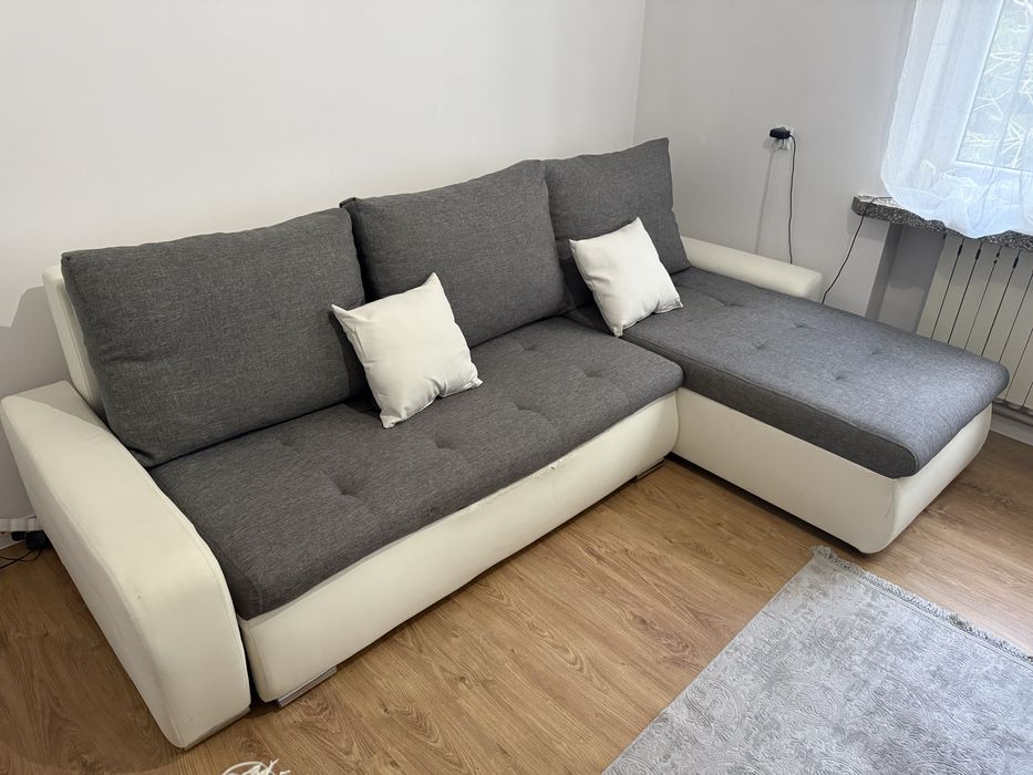 Nowoczesny rogownik naroznik z funkcją spania agata meble