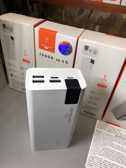 Павербанк 30 тис  мАч , пауербанк на 30000 мАч