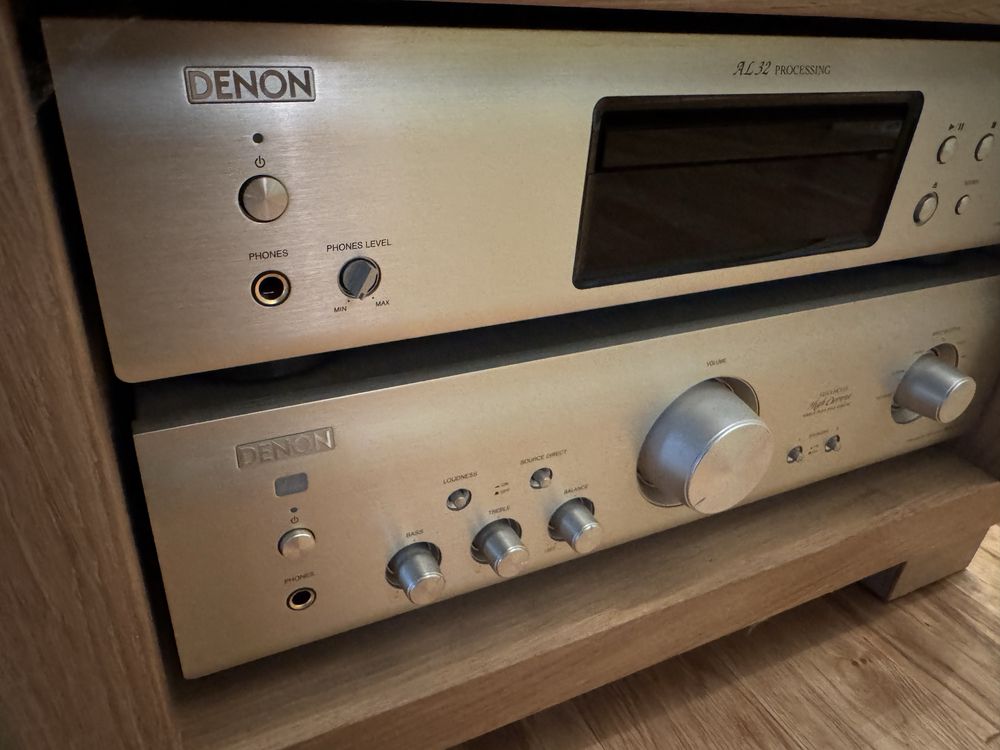 Denon 720 zestaw (wzmacniacz + CD) stan jak NOWE