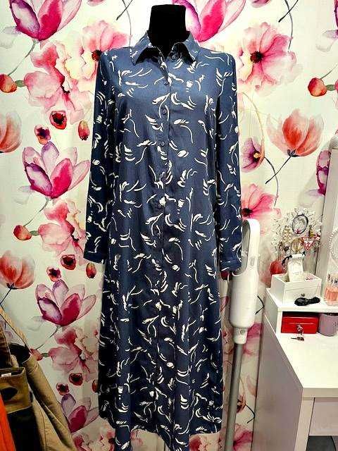 Aware By Vero Moda sukienka długa modny wzór hit blog roz.34