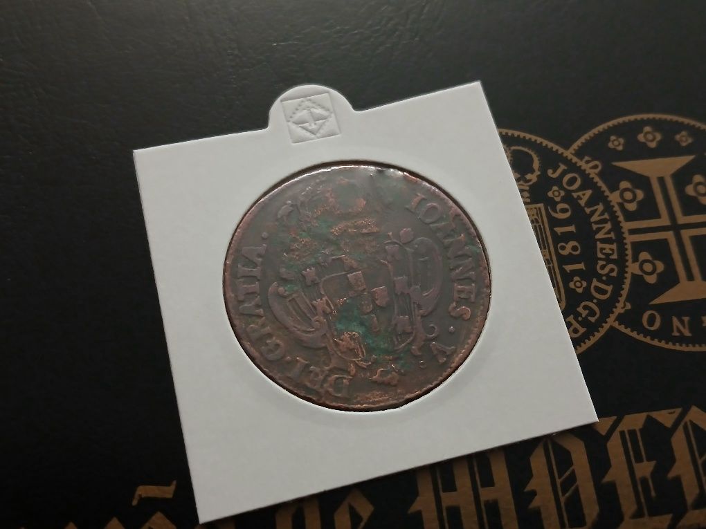 Moeda de X Reis de 1748 (Variante)